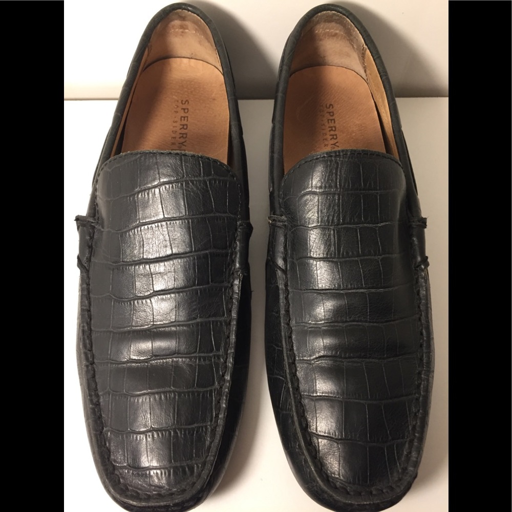 Men’s Sperry Top-Sider Black Loafer Size 8.5